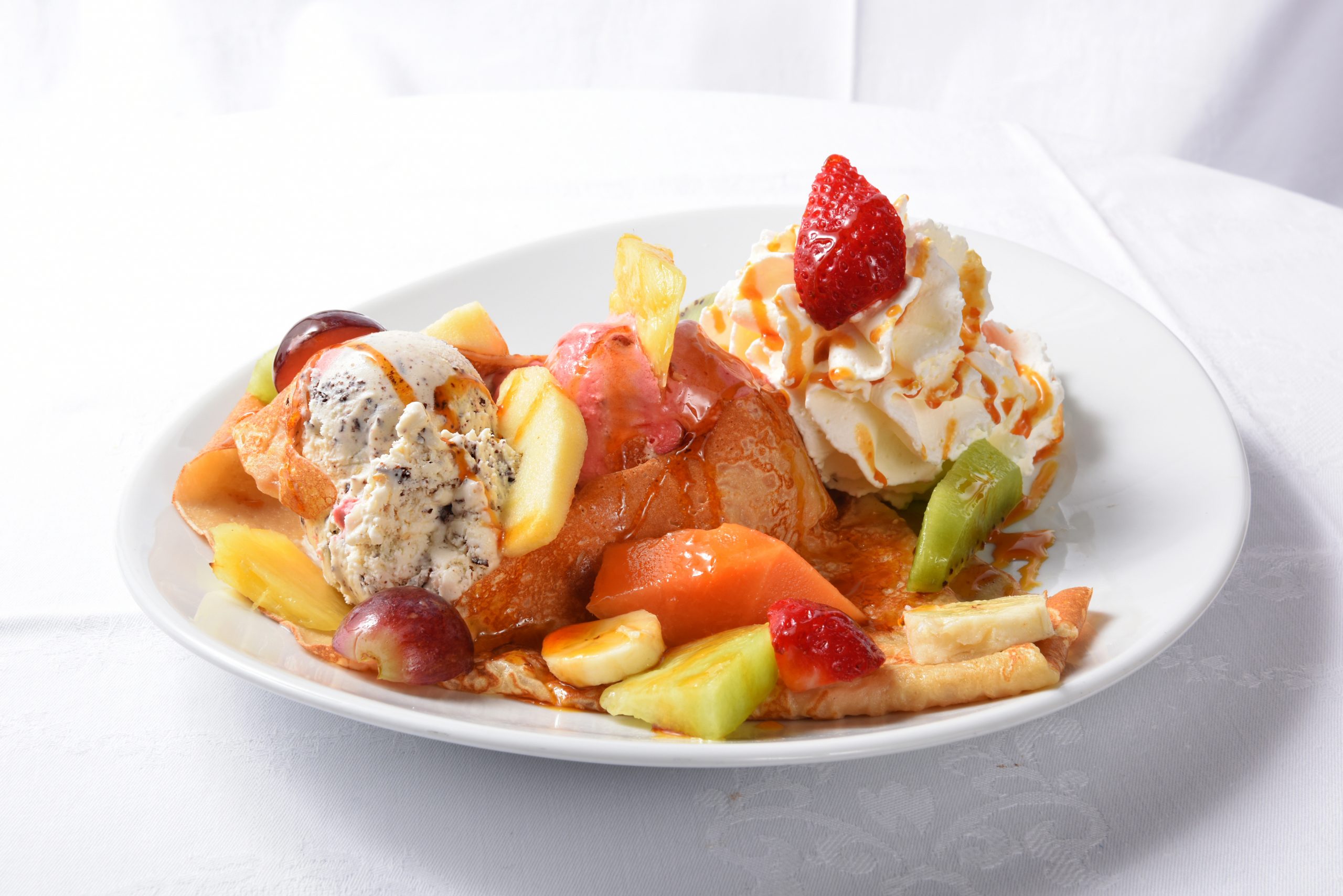 Crepe frutas